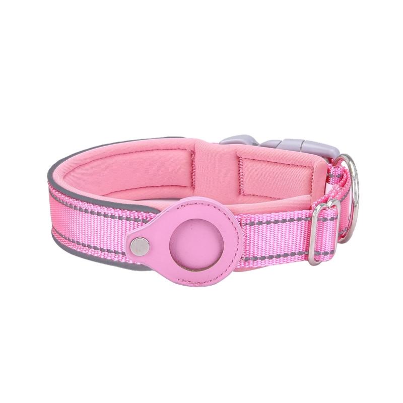 Cats Collar with Bell for Small Medium Girl Dogs, Cats for Tracking 4 Colors Kitten Bell Collar Break Away for Tracki S розовый