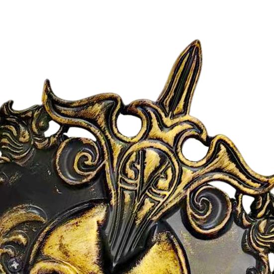 Halloween Skull Doorbell Decoration Spooky Skeleton Door Bell with Light Up Eyeball for Haunted House Party Decor