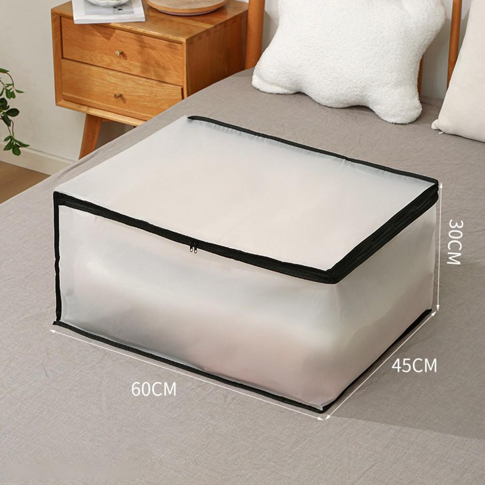 Under Bed For Storage Bag Transparent Large Capacity PEVA Waterproof Dust Proof
