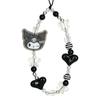 Decoration Set Kuromi 361003 [Sanrio] (Monotone)