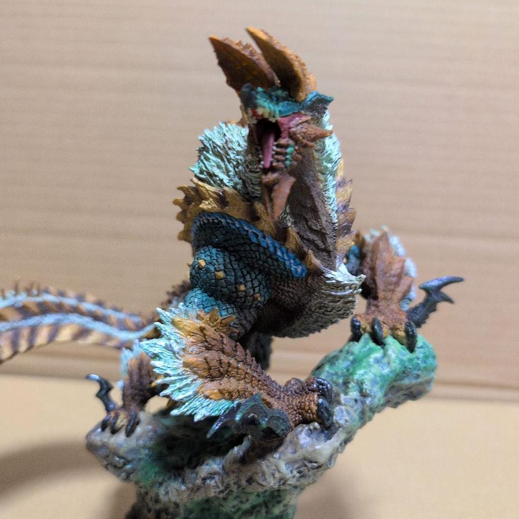 [USED] Capcom Figure Builder Creator's Model Thunder Wolf Dragon Zinogre Reprint