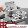 Stainless Steel Gastronorm Food Pan with Lid