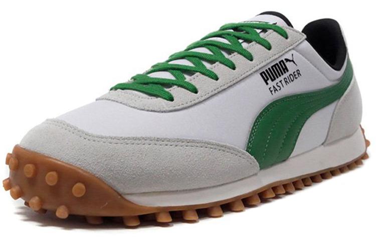 Men's Sneakers Puma Fast Rider Source 'White Classic Green'