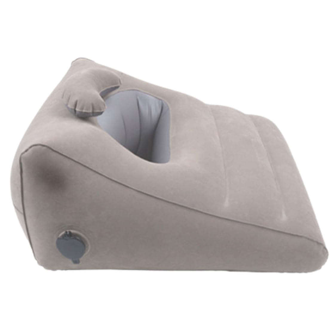 

adelphos AIR6 подушка, разработанная физиотерапевтом для использования смартфона с воздушной поясничной поддержкой и (Серый), большой, спящий лицом вниз,