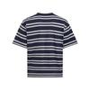 Under Armour Sports Club Round Neck Drop Shoulder Striped Short Sleeve T-Shirt Unisex T-Shirts Navy-Blue 6006003-410