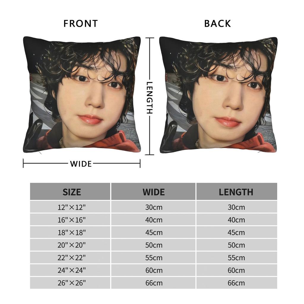 Kpop Style Boy Han Pillow Case Vintage Pillow Cover Print Pillowcases For Wedding Party Home Decor