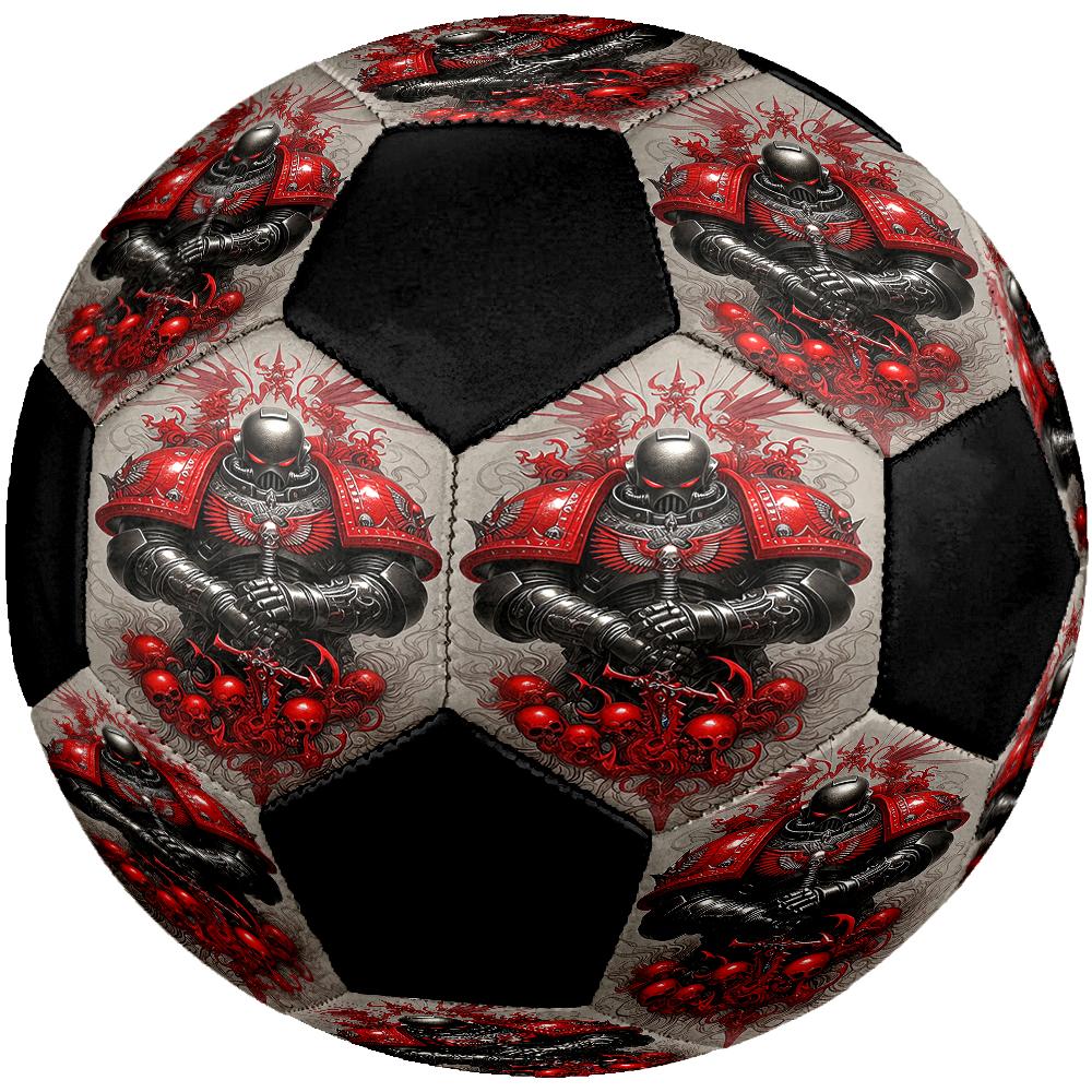 Warhammer 40k Theme Size 5 Soccer Ball, Suitable for Both Indoor and Outdoor Matches, a Gift Suitable for Everyone.