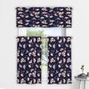 3D Floral Pattern Digital Print Kitchen Valance