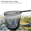  Folding Fly Fishing Dip Net, Aluminum Alloy Fishing Hand Dip Net, Fast Folding, Portable 
