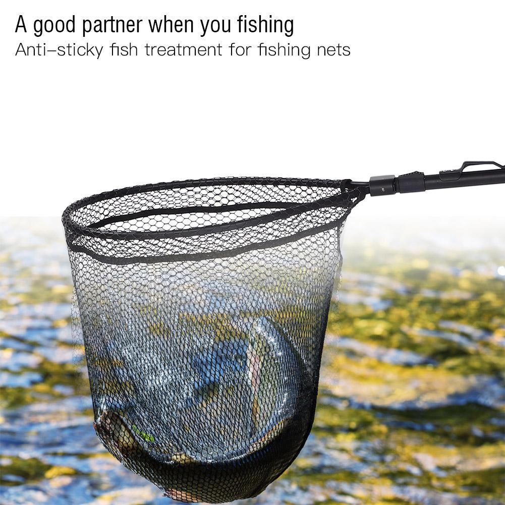 Folding Fly Fishing Dip Net, Aluminum Alloy Fishing Hand Dip Net, Fast Folding, Portable