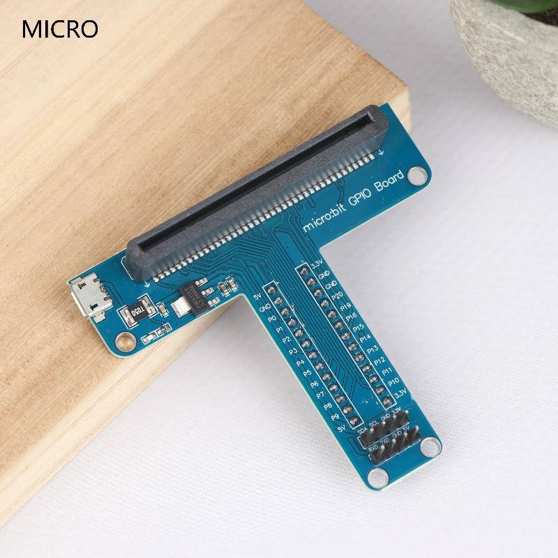 

Microbit Development Board T-Type Gpio Expansion Board 3.3-5V Voltage Conversion Compatible Development Board Interface A1
