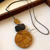 Chinese Zen Style Retro Clavicle Necklace – Elegant, High-End Ethnic Jewelry