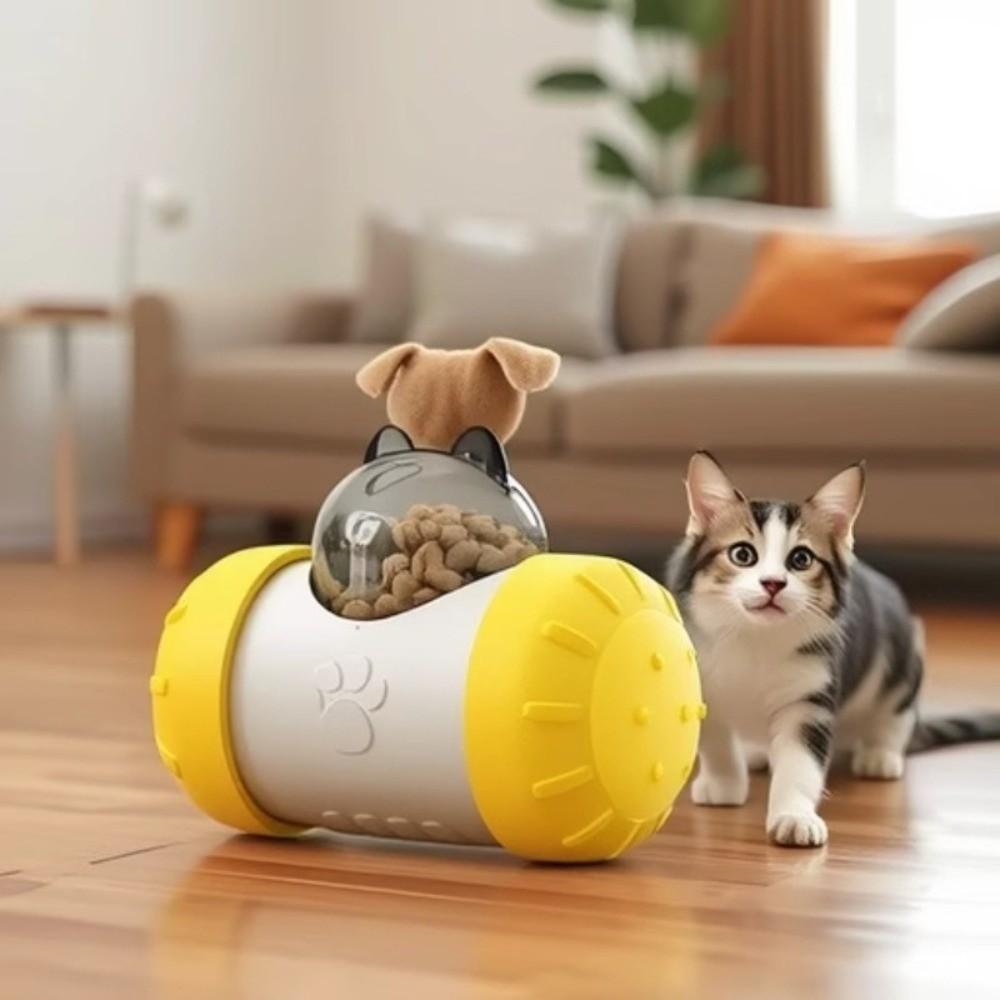 Brain Game Puppy Swing Leak Feeder Treat Dispenser Cat Slow Feeder Toys  Pet
