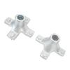 1 Pair Rear Wheel Hubs High Strength Rear Left And Right Wheel Hubs for ATV TRX400EX SPORTRAX 400 2X4