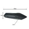 Carbon Fiber Shield Carbon Fiber Black Exhaust Pipe Shield Prevents Object Melting Protects Muffler From Dirt Bike Maintenance