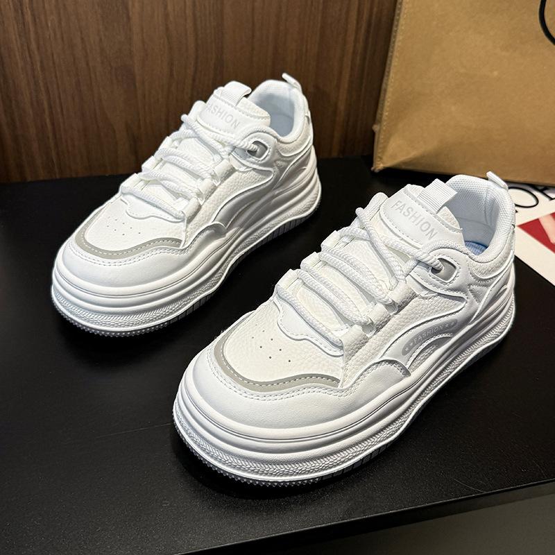 

Height-increasing breathable little white shoes for women s 2025 spring new versatile platform ins height-increasing casual shoes Korean version spor 35
