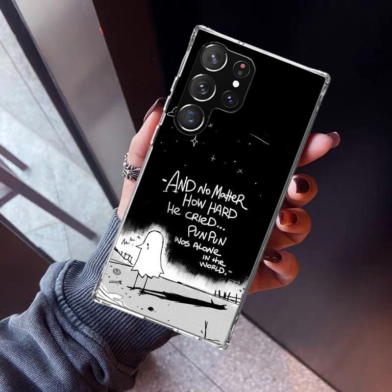Oyasumi Punpun Phone Case For Samsung Galaxy S26 S25 Edge S24 S23 Ultra S22 Plus S21 S20 FE Soft TPU Back Cover Funda Galaxy S25