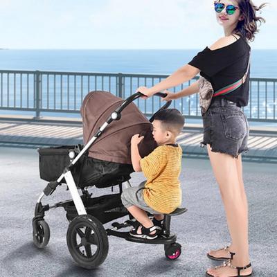 Poussette bébé à roulettes planche Buggy poussette enfants sécurité enfant confort marchepied jusqu'à 25Kg bébé poussette accessoires