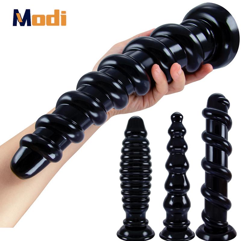 MoDi Anus Beads Plug Super Long Anal Plug Butt Plug Female Masturbator Prostata Massage Adult Sex Toys for Woman and Man