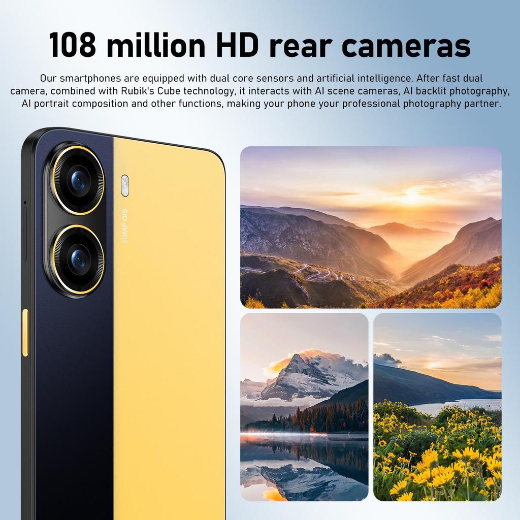 X7 Pro 7.3-inch 4G Android 15 Mobile Phone, 3+16GB