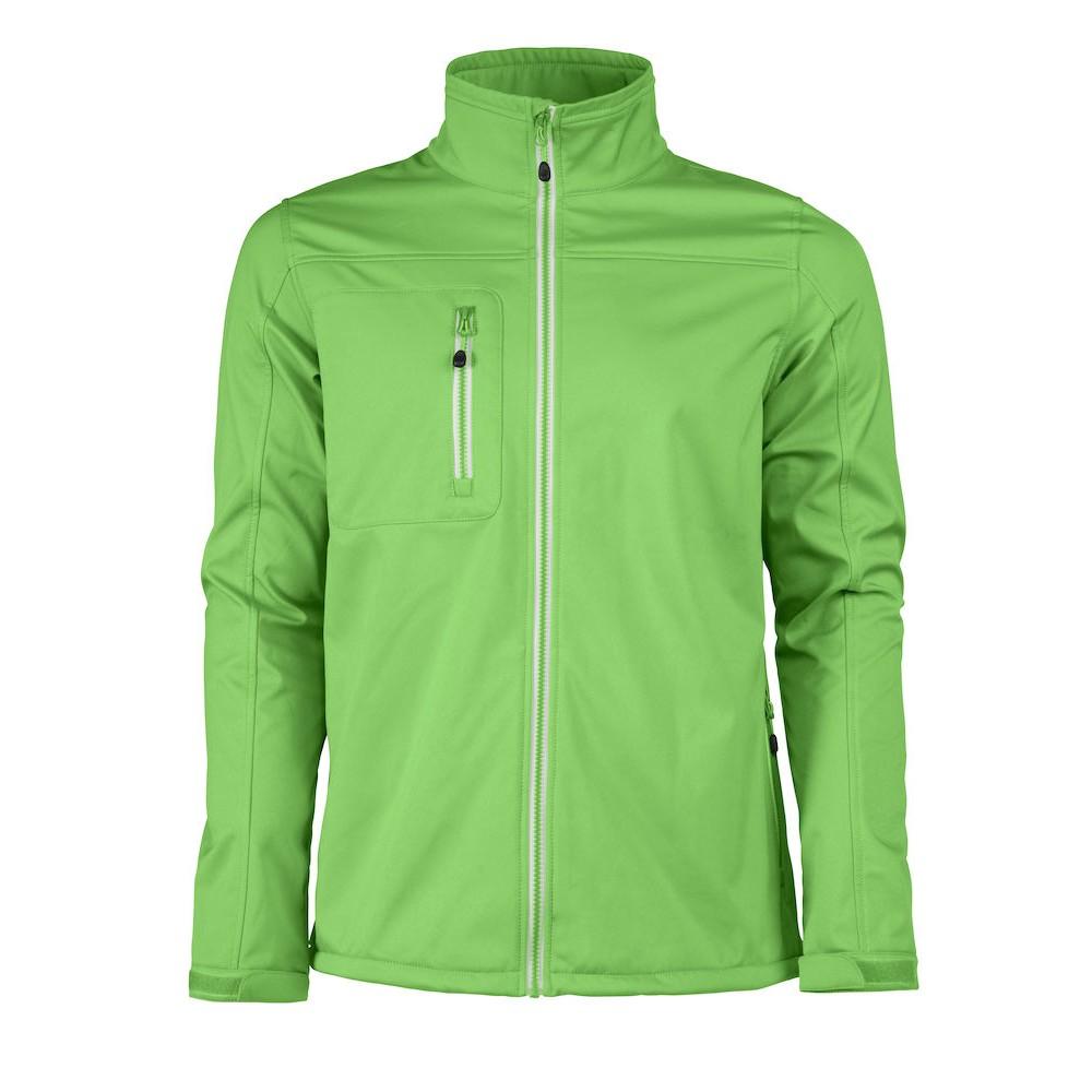 Printer RED Mens Vert Soft Shell Jacket
