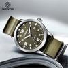 OCHSTIN Man Automatic Pilot Wrist Watches Luxury Self Wind Nylon Mechanic Male Clock Auto Date Relogio Masculino Gift for Men
