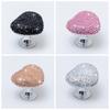 Multiple Colors Heart Shaped Toilet Button Small and Cute Toilet Button Decoration  Bathroom