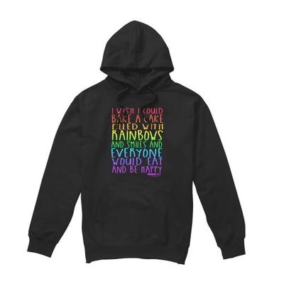 Men's Rainbows And Cake Hoodie