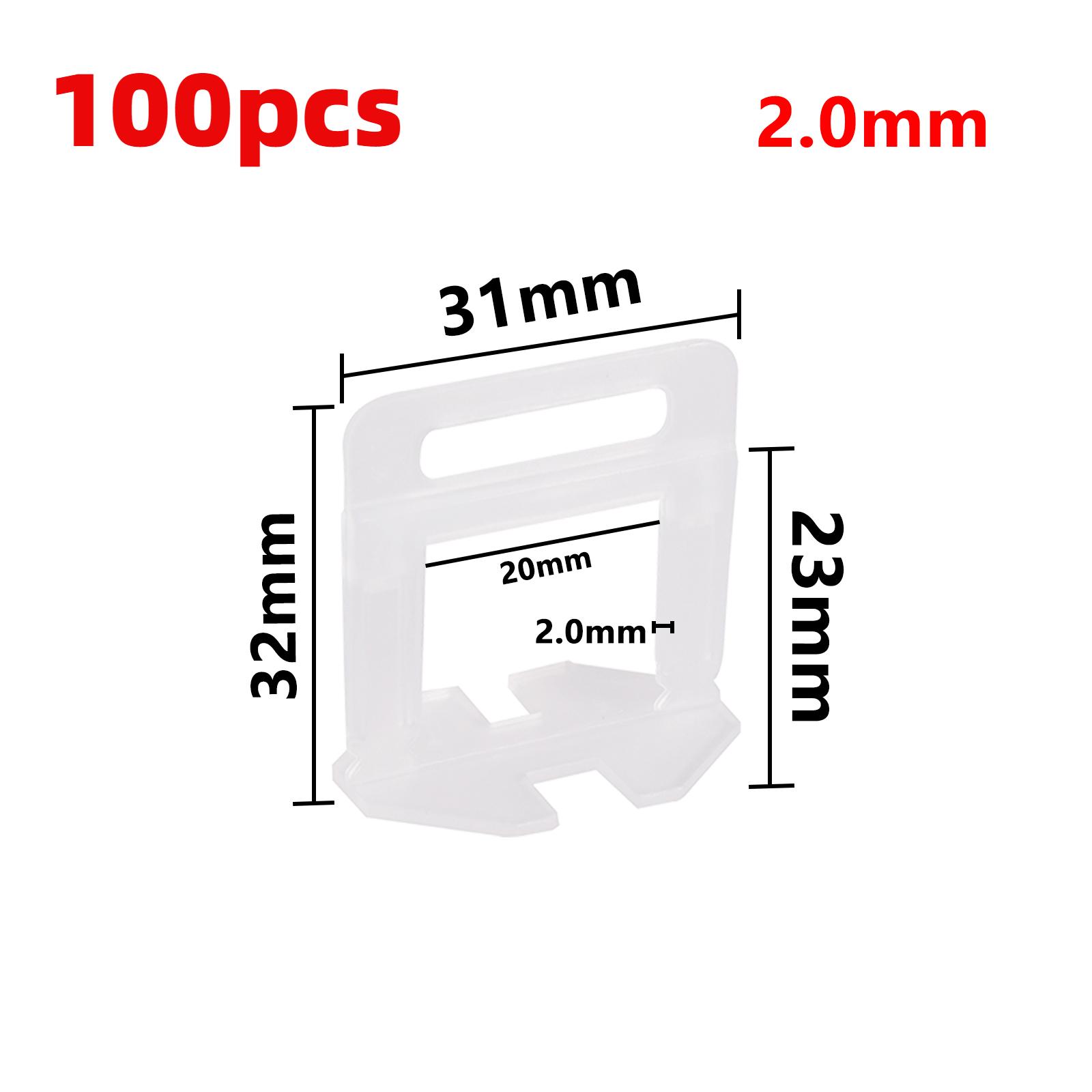 

1/1.5/2/2.5/3mm Wall Floor Tile Leveling System Clips Ceramic Leveler Spacer Plier Wadge Kit For Tile Laying Construction Tools