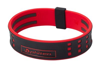 Phiten Bracelet RAKUWA Bracelet S DUO 18cm 0319TG806026 Black/Red