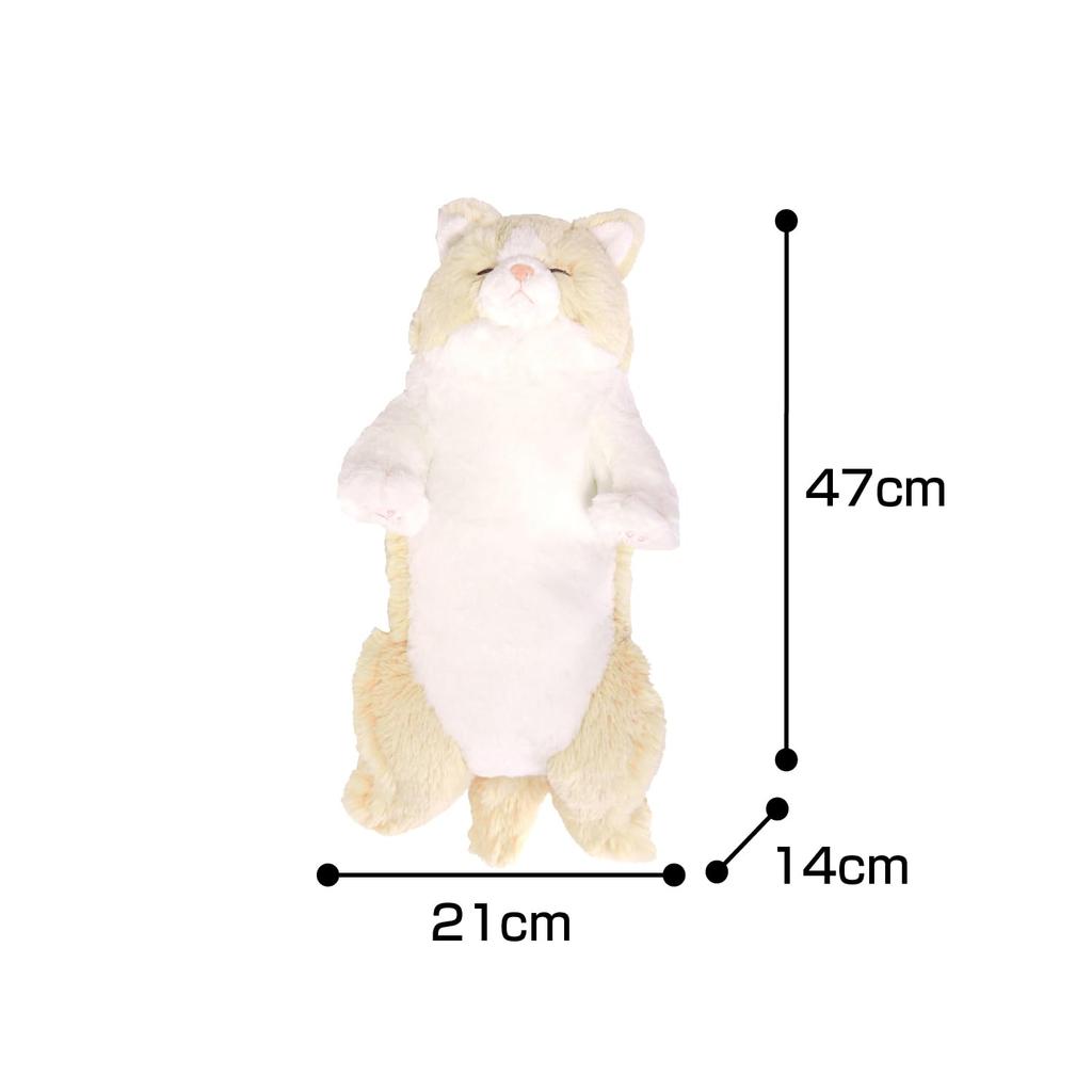 Sunlemon Knee Cat Sleeping Plush Toy CR P-6472
