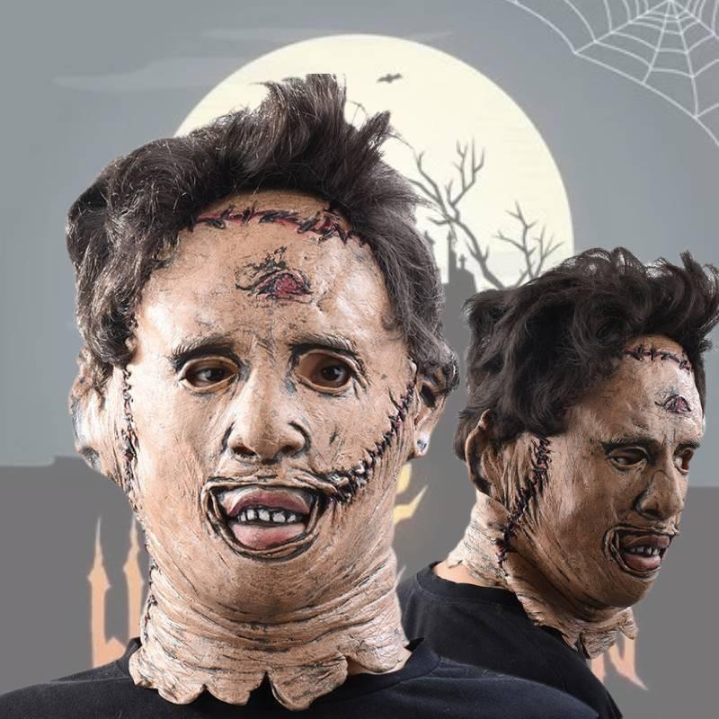 Scary Chainsaw Killer Realistic Latex Horror Perfect For Halloween Events