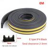 D/E/I/P Type Door Seal Strip Foam Seal Stopper New Weatherstrip  Window