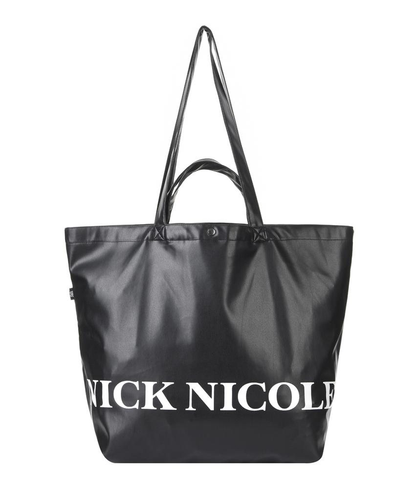 Nick&Nicole Nicole Leather Shopper Bag_Black