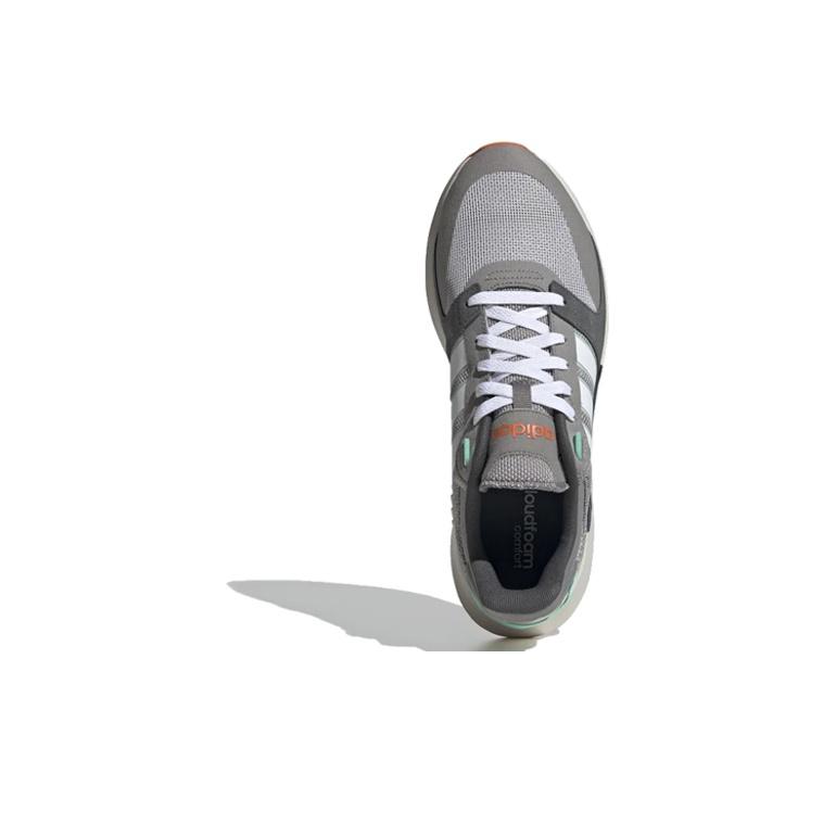 adidas Neo Run 90s Classic Mesh TPU Shock Absorption Non-Slip Wear-Resistant Low-Top Running Shoes Men Sneakers Brown Green EG8655