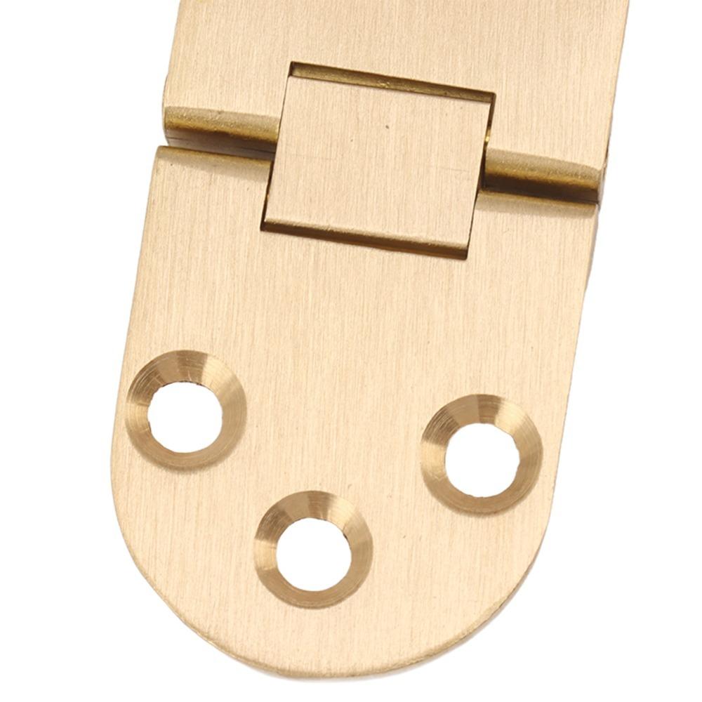 2pcs Brass Flap Hinge Round Edge Table Hinge Classic Folding Table Hinge  Furniture