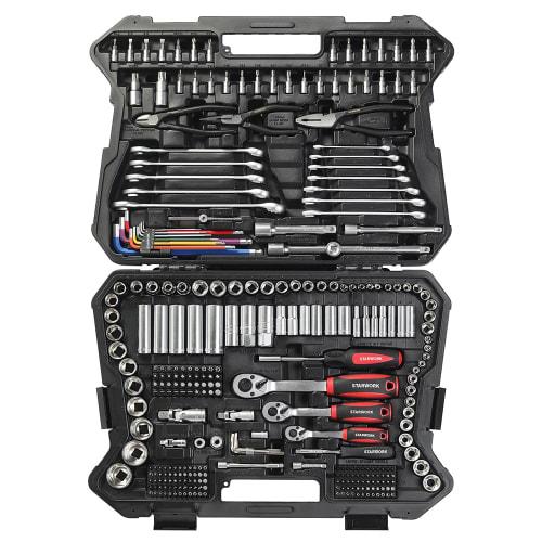 STARWORK TRUE MECHANIC Professional 314-Piece Mechanics Tool Set & Socket Set (Metric)