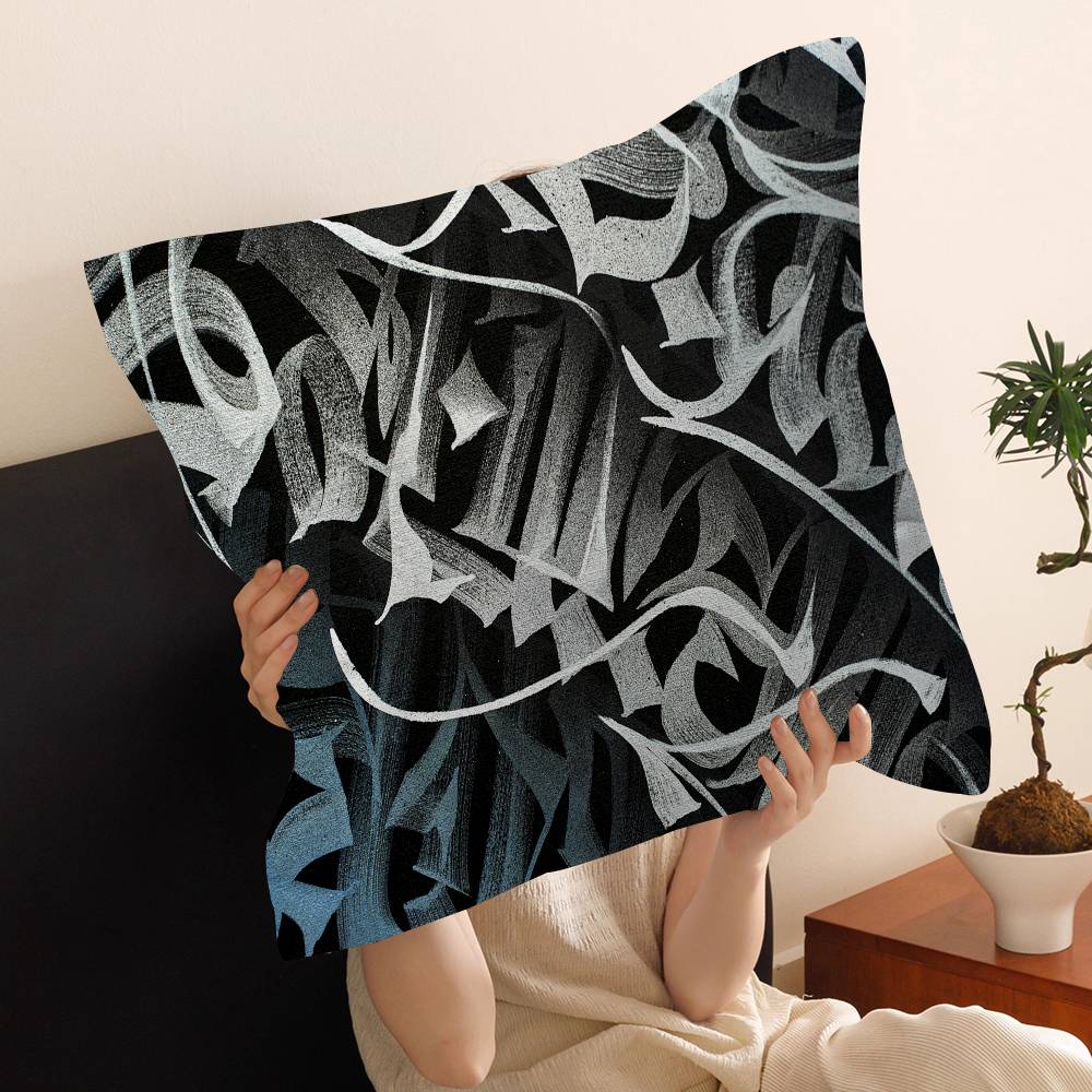 Pokras Totem Design Lampas Art Personalized picture text home decorative pillows Household Gifts 45x45cm