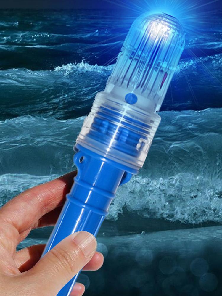 LED Marine Flares Boating Flares Buoy Fish Luring Tool Emergency Safety Kit for Fishing Nets Buoys Boats