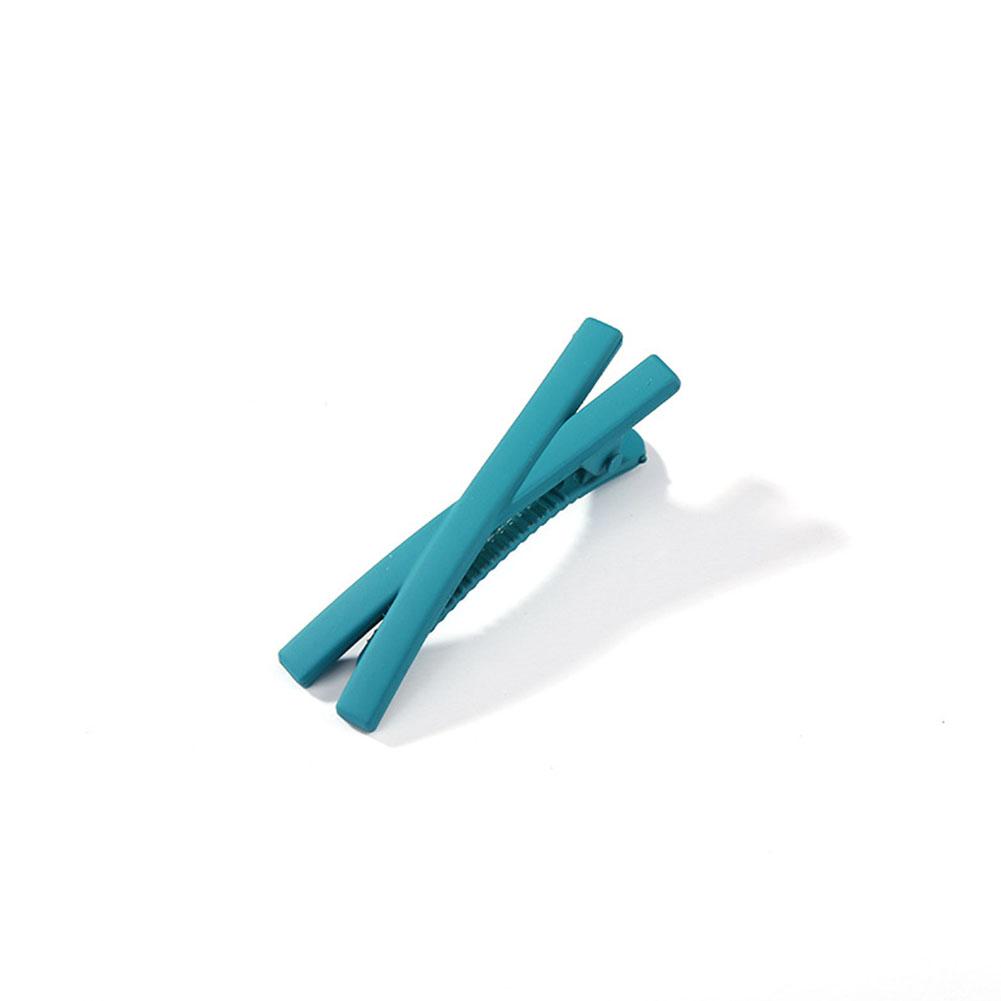 Women Girls Hair Clip Solid Color Cross Hairpin Hair Styling Tool Hair Accessories