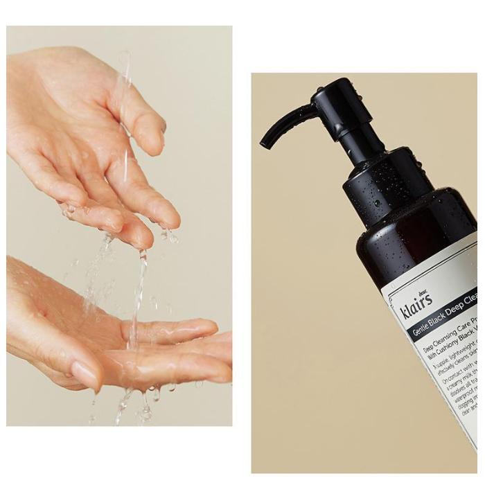 KLAIRS Gentle Black Deep Cleansing Oil 150ml (3 Options)