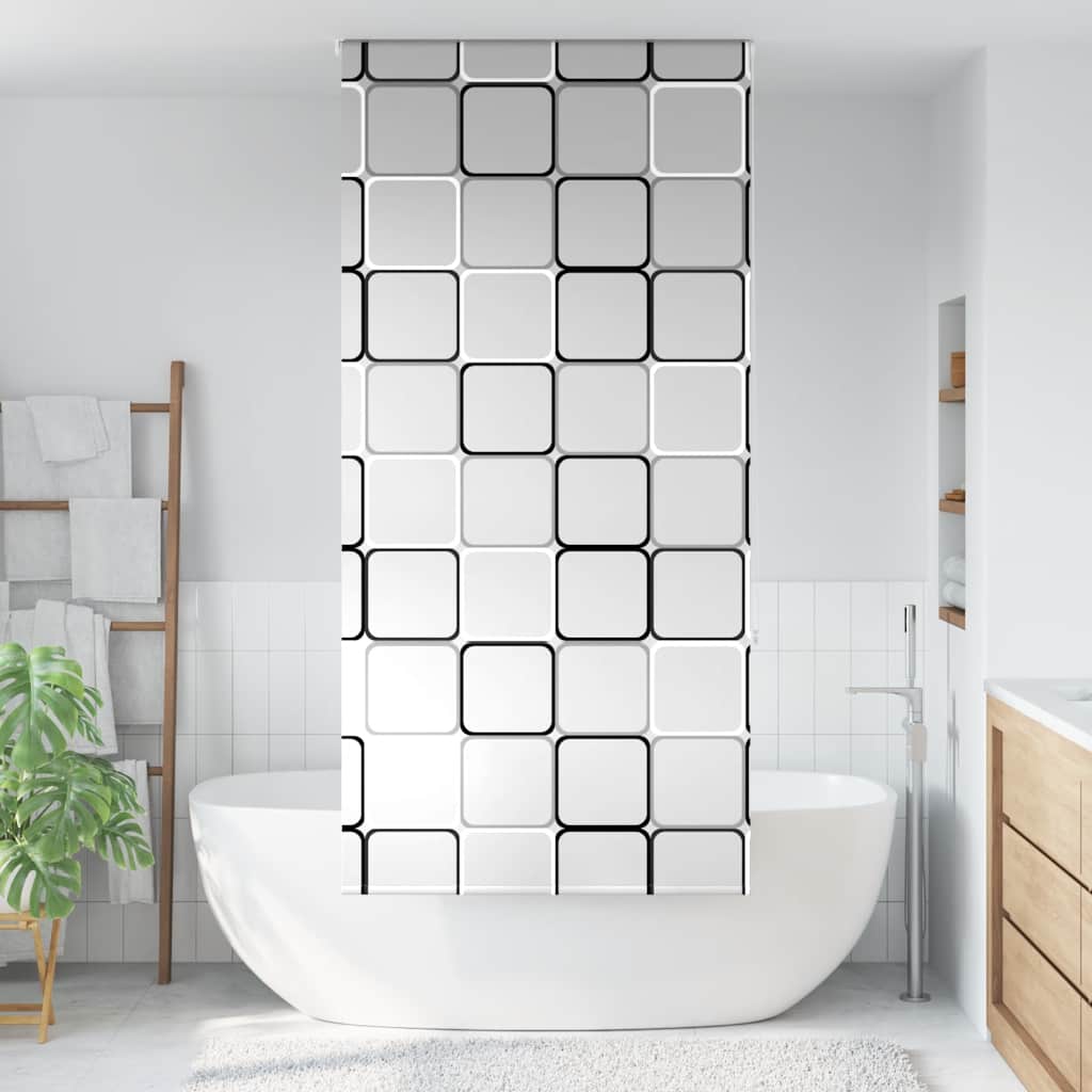 Roleta Prysznicowa 100X240 Cm Szerokość Tkaniny 96 Cm