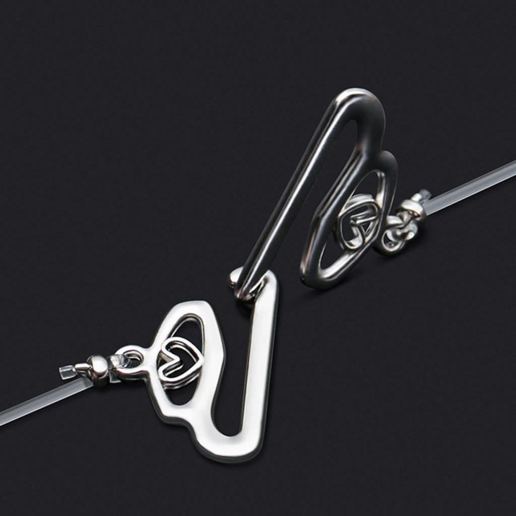 1 Paar Damen Transparente BH-Träger Silikon BH-Zubehör Schulterträger Verstellbar Transparent Haken Unsichtbare Träger