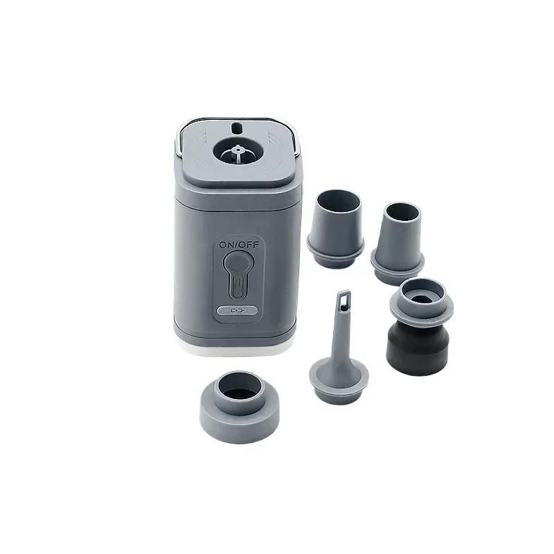 Mini Wireless Air Compressor Portable Electric Air Pump Quick Inflate/Deflate Pump with LED Light For Sofa Mattress Swim Ring