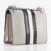 Fendi Mini Canai Shoulder Bag 8M0381-9JU Studs Beige Calfskin Women Used