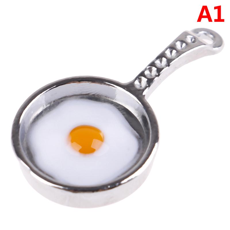 Mini Pot Boiler Pan With Lid Kettle Doll House Accessories Dollhouse Miniature Kitchen Utensil Cooking Ware Play Kitchen Toy