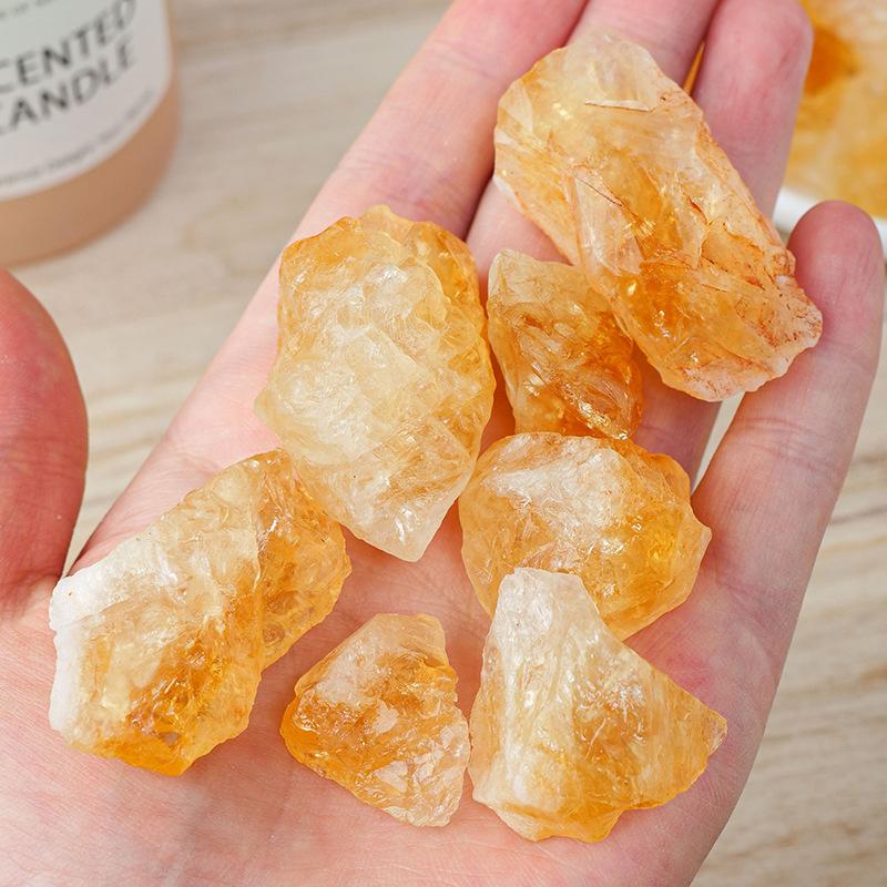 Raw Stone Crystal Set 1.6-2.4" Natural Stone Rock Minerals Specimens Collection Amethyst White Crystal Cave Green Fluorite