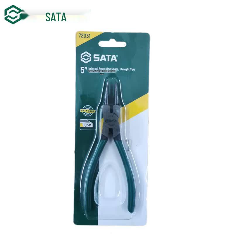 SATA German Internal Straight Snap Ring Pliers