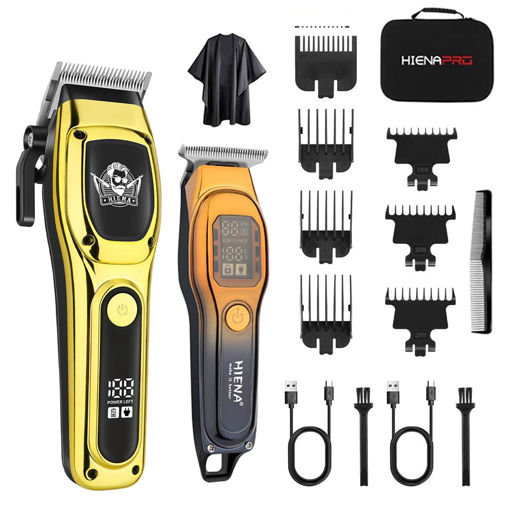 Hair cutting machine Professional Electric Hair Clipper Kit Rechargeable Hair Trimmer Shaver For Men USB Charging Beard Razor