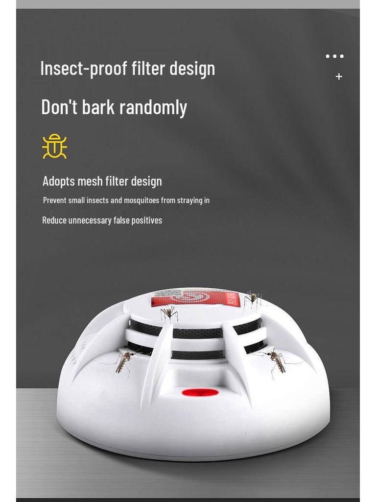 Vernetzter Rauch- und Feuermelder mit 3C-Zertifizierung für den Heim- und Gewerbeeinsatz